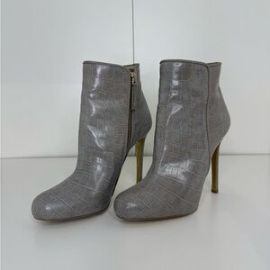 Stella McCartney Croc Embossed Boots